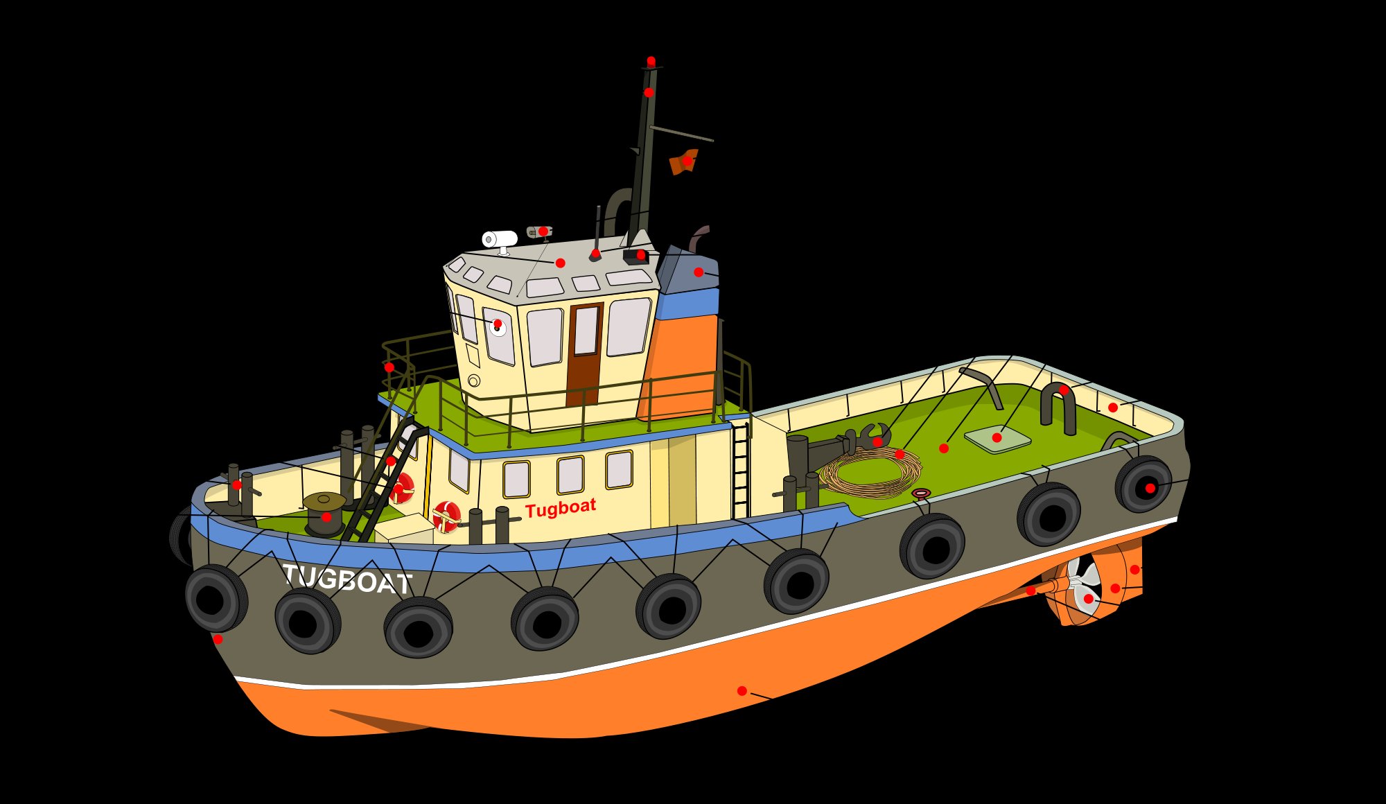 tugboat, Ship, Boat, Tug Wallpaper