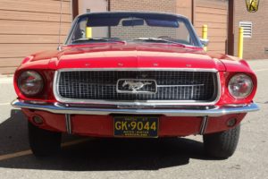 1967, Ford, Mustang, Convertible, Red, Cars, Usa