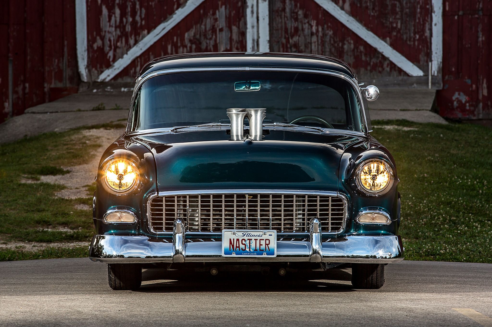 1955, Chevrolet, Chevy, Bel, Air, Belair, Coupe, Pro, Street, Super, Drag, Usa,  03 Wallpaper