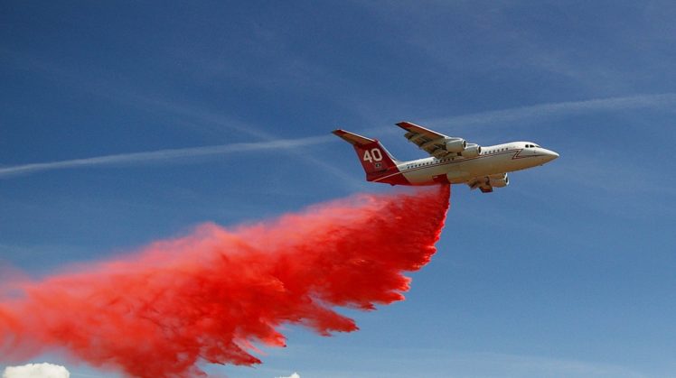 air, Tanker, Aircraft, Airplane, Jet, Airliner, Forest, Fire, Airtanker, Emergency HD Wallpaper Desktop Background