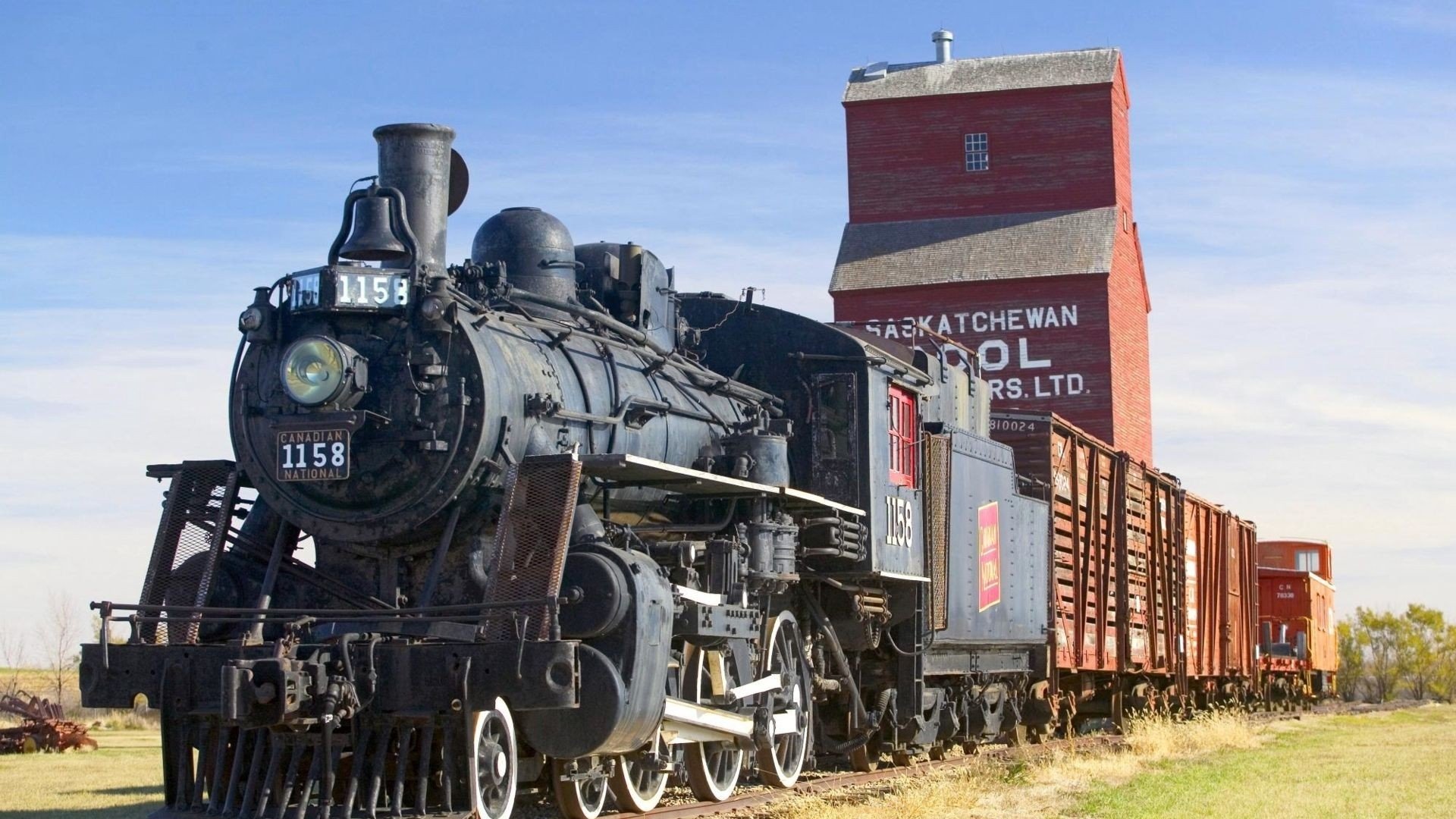 train, Railroad, Tracks, Locomotive, Engine, Tractor, Railway Wallpaper