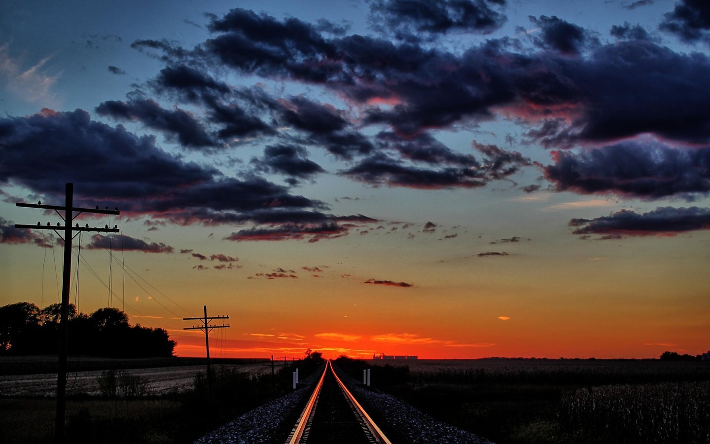 train, Railroad, Tracks, Locomotive, Engine, Tractor, Railway Wallpaper