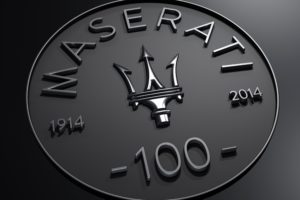 maserati, Centennial, Logo