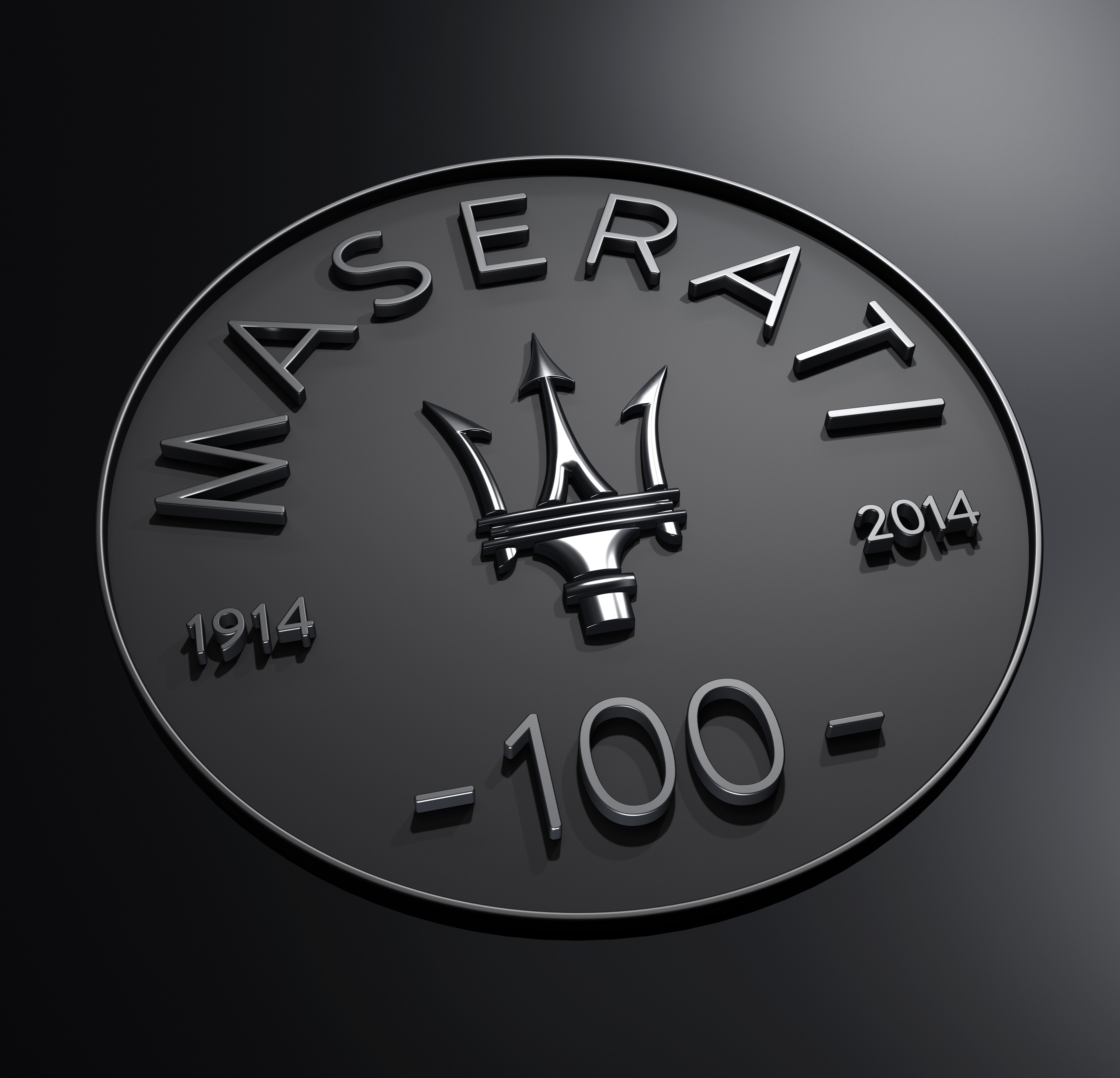 maserati, Centennial, Logo Wallpaper