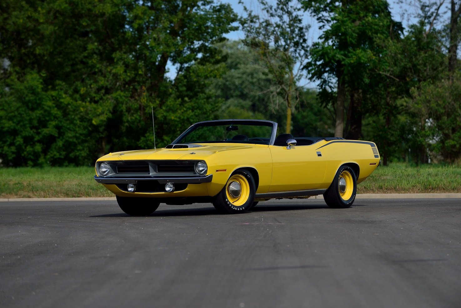 1970, Plymouth, Hemi, Cuda, Convertible, Cars Wallpaper