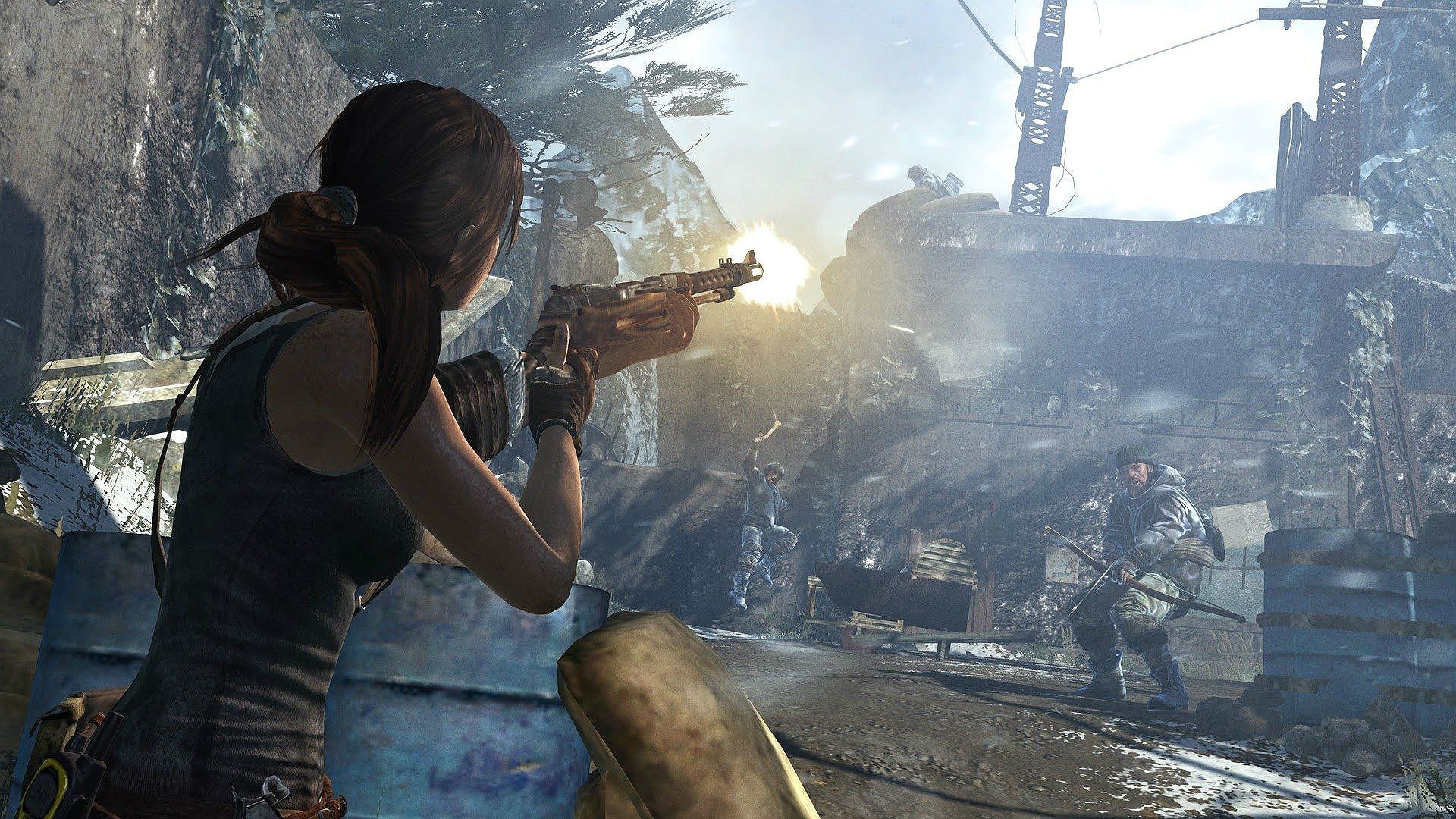 rise, Tomb, Raider, Lara, Croft, Action, Adventure, Fantasy, Warrior Wallpaper