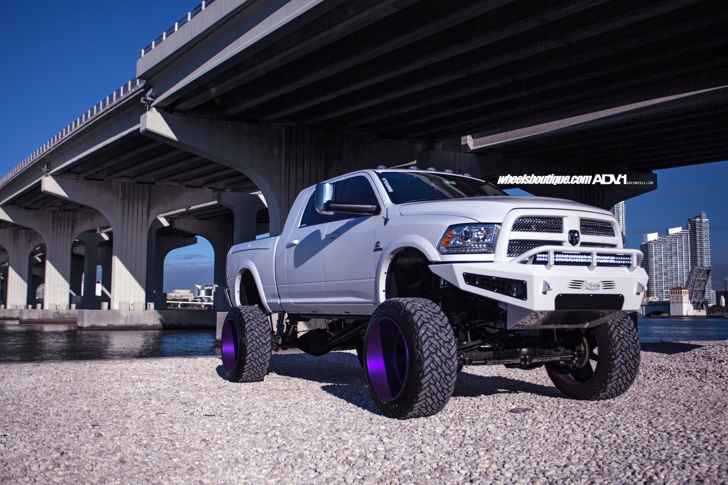 dodge, Ram, 2500, White, Cars, Pickup, Truck, Adv1, Wheel Wallpaper