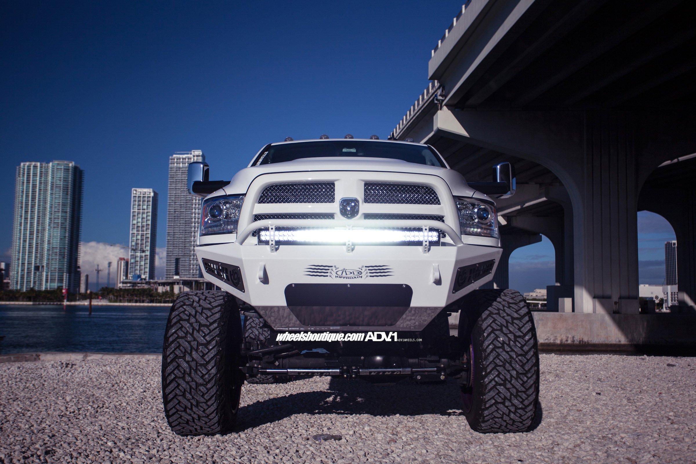 dodge, Ram, 2500, White, Cars, Pickup, Truck, Adv1, Wheel Wallpaper