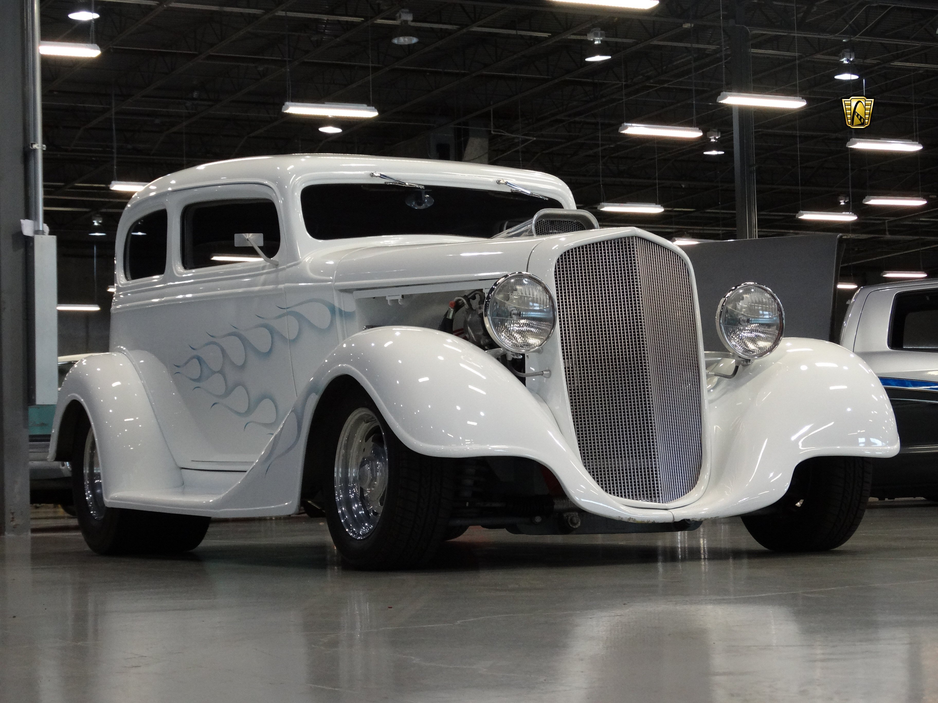 1933, Chevrolet, Sedan, Cars, Custom, White Wallpaper