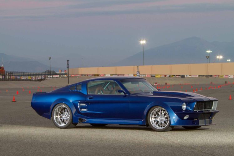 1967, Ford, Mustang, Coupe, Cars, Blue HD Wallpaper Desktop Background