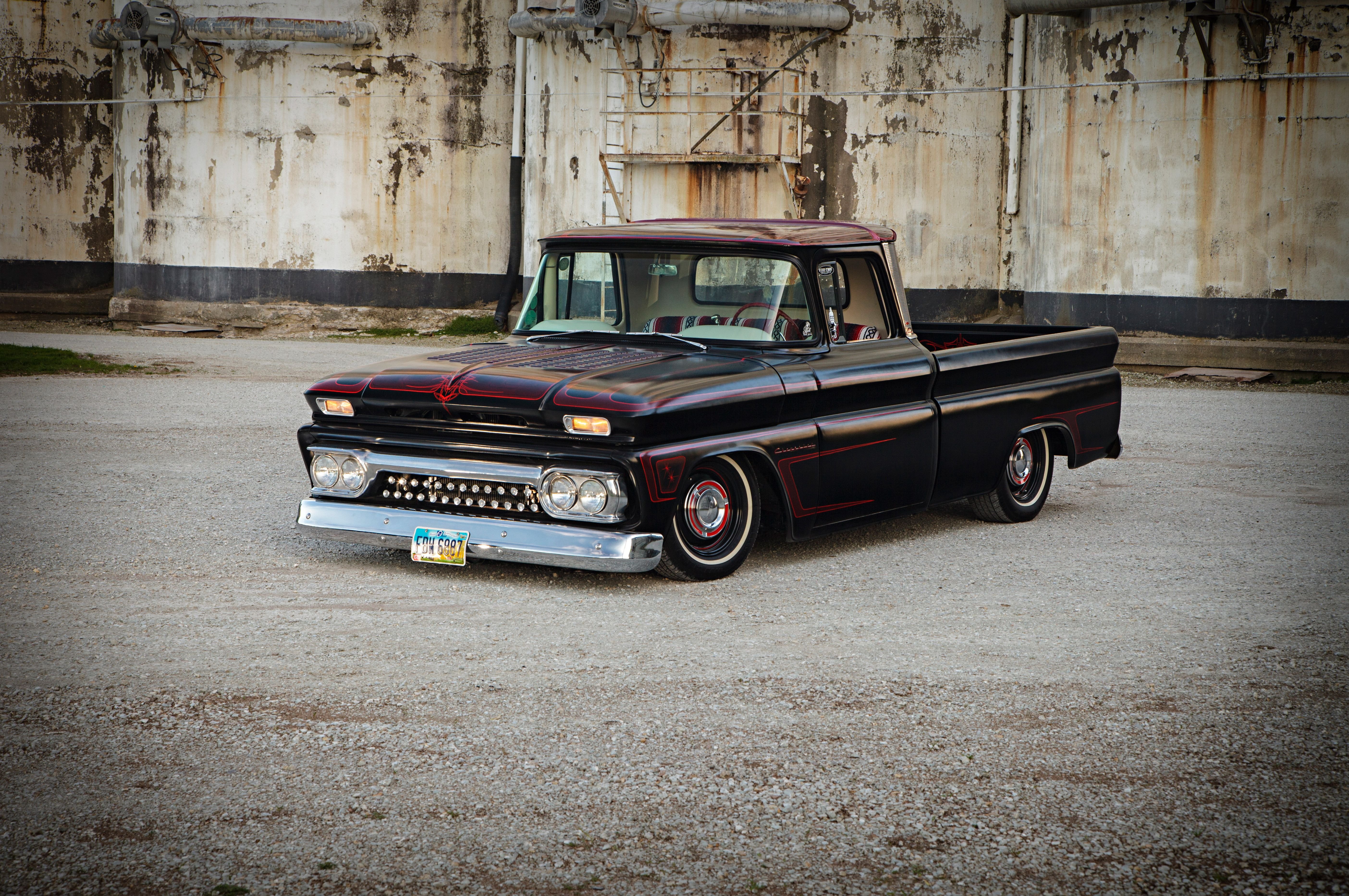 1962, Chevrolet, C10, Truck, Pickup, Cars Wallpaper