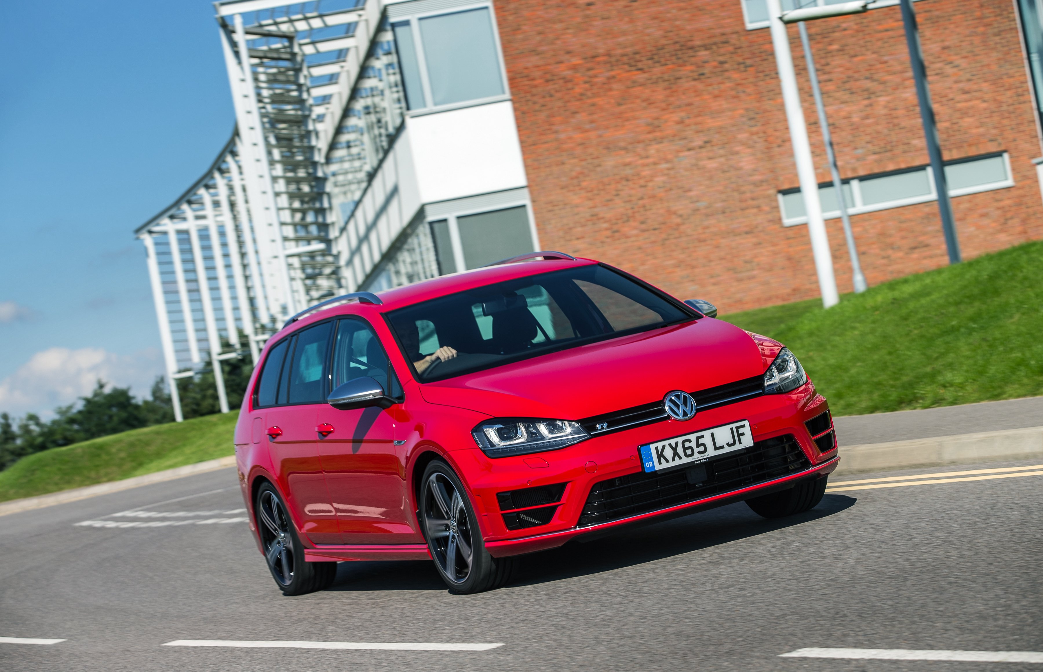 volkswagen golf 2015 red