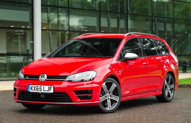 volkswagen, Golf r, Estate, Cars, Wagon, Red, Uk spec HD Wallpaper Desktop Background