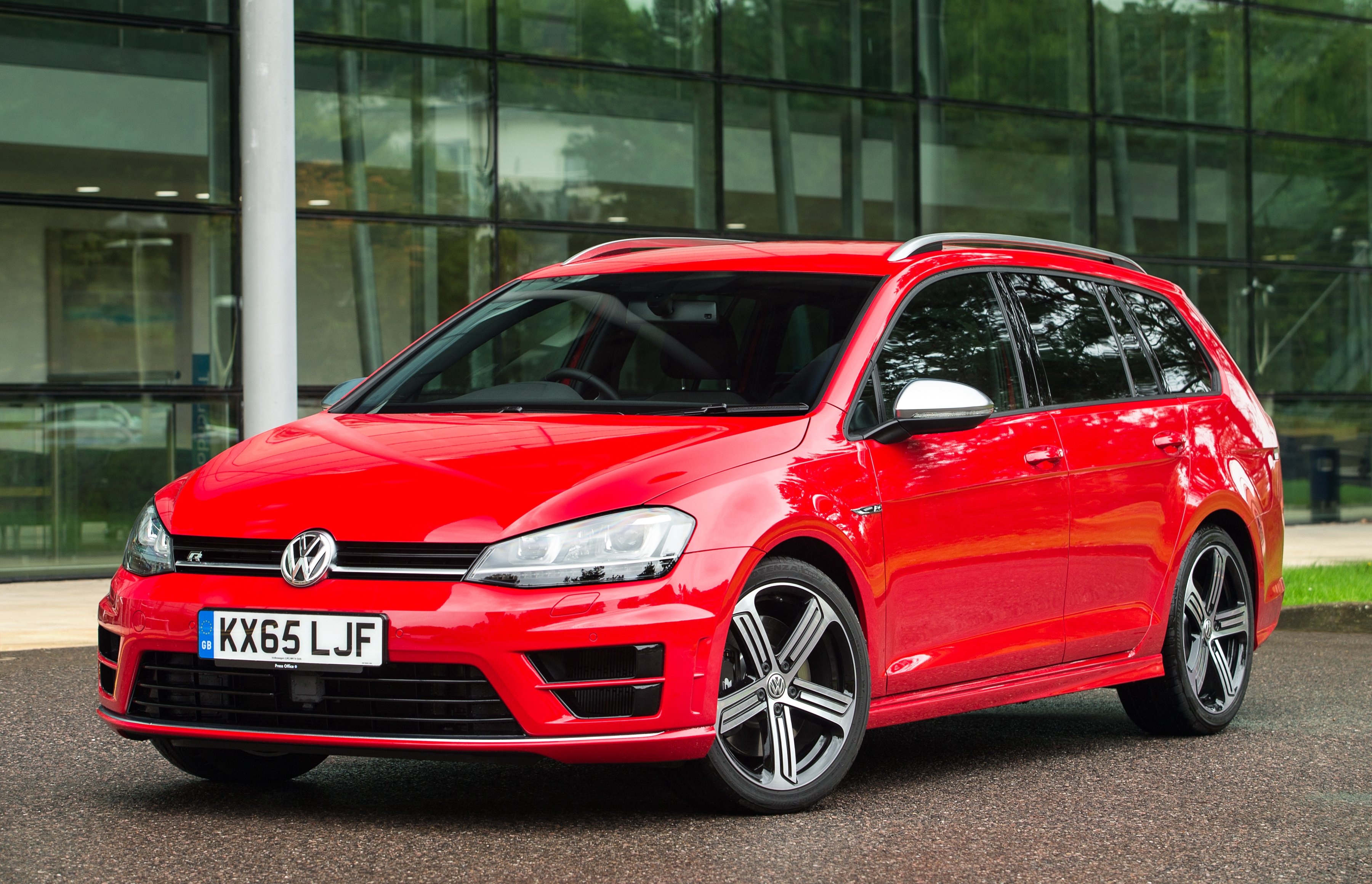 volkswagen, Golf r, Estate, Cars, Wagon, Red, Uk spec Wallpaper