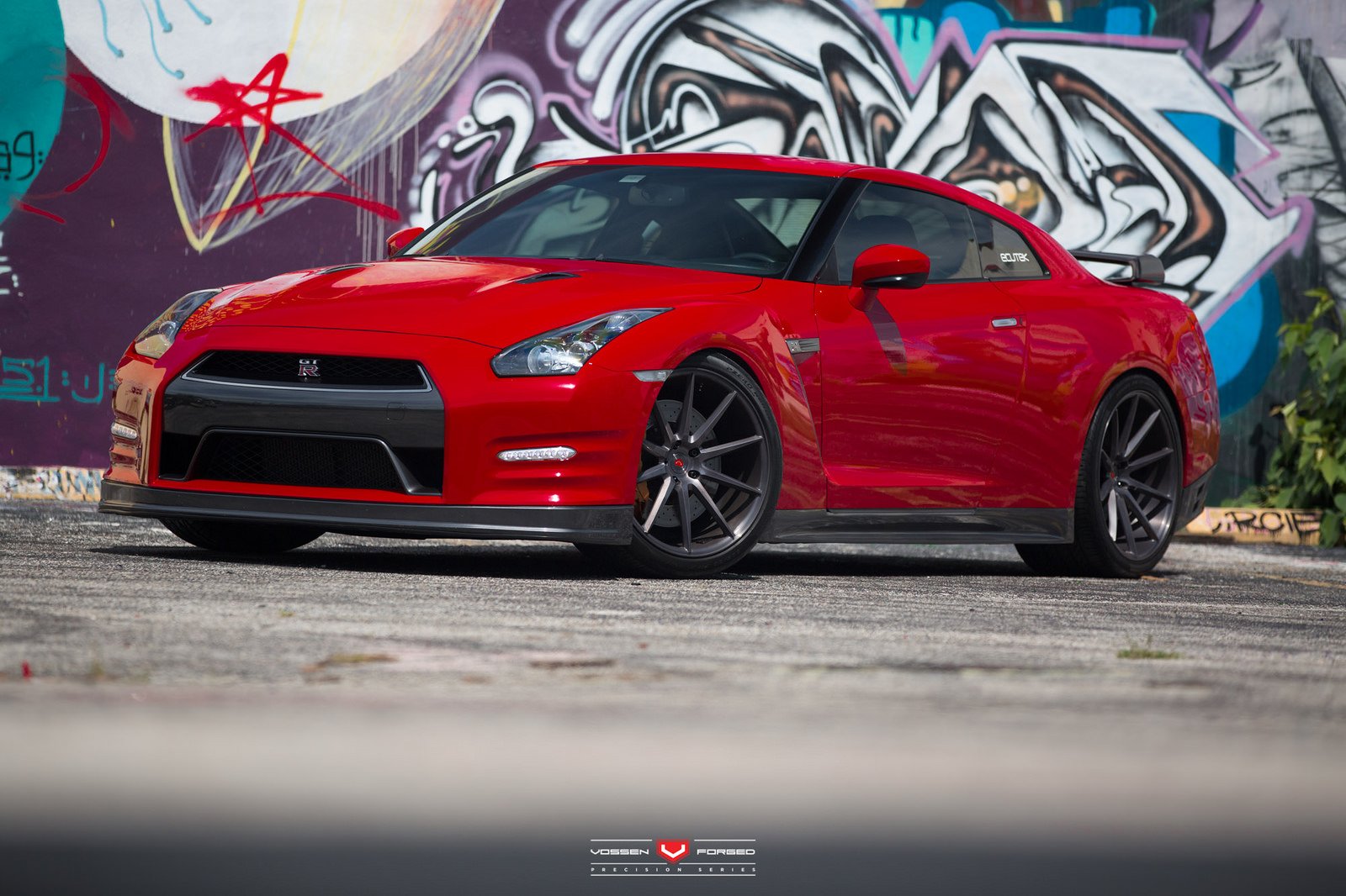 nissan, Gtr, Red, Vossen, Wheels, Cars, Coupe Wallpaper