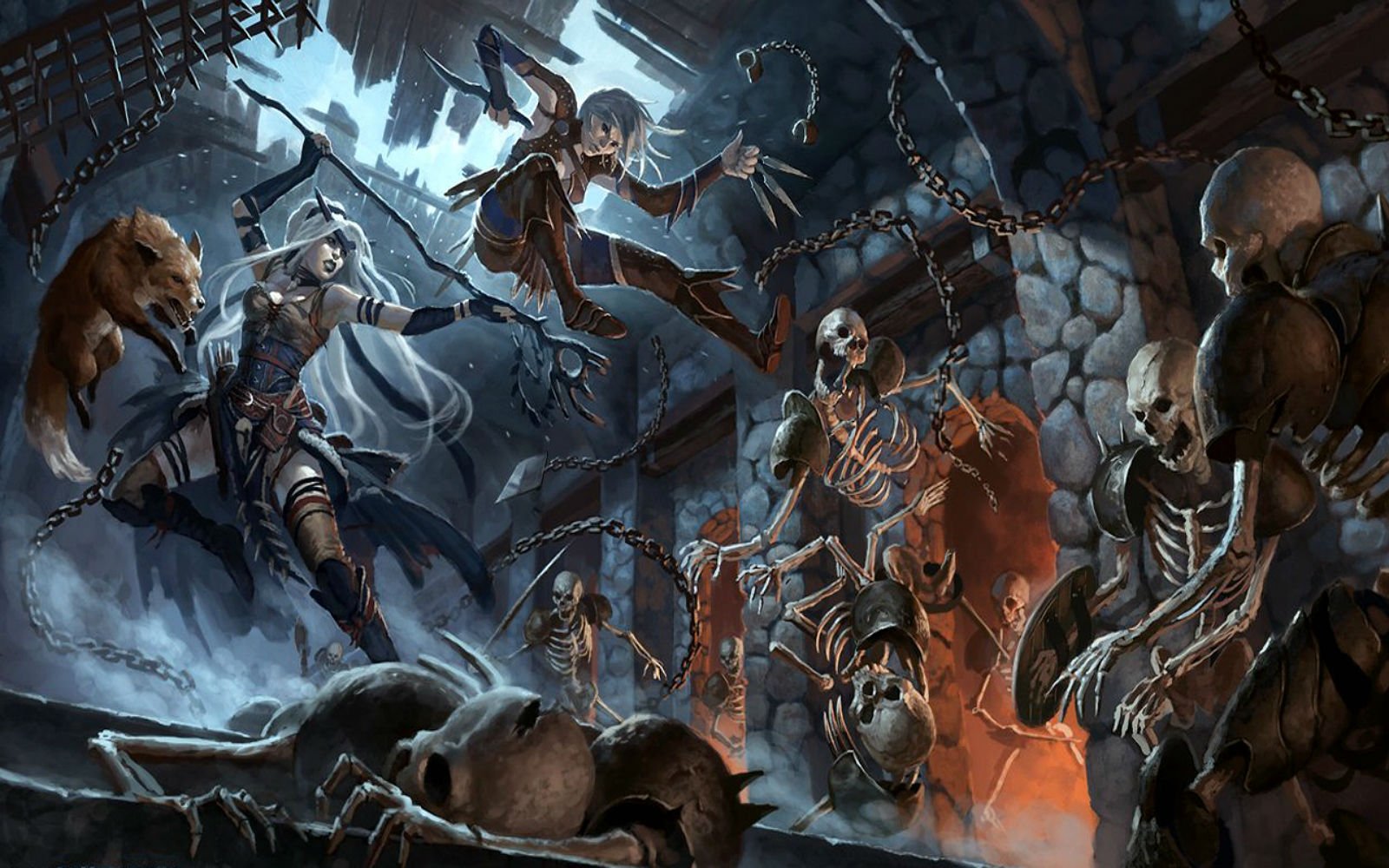 dungeons, Dragons, Forgotten, Realms, Magic, 1scl, Rpg, Action, Adventure, Puzzle, Fantasy, Warrior Wallpaper