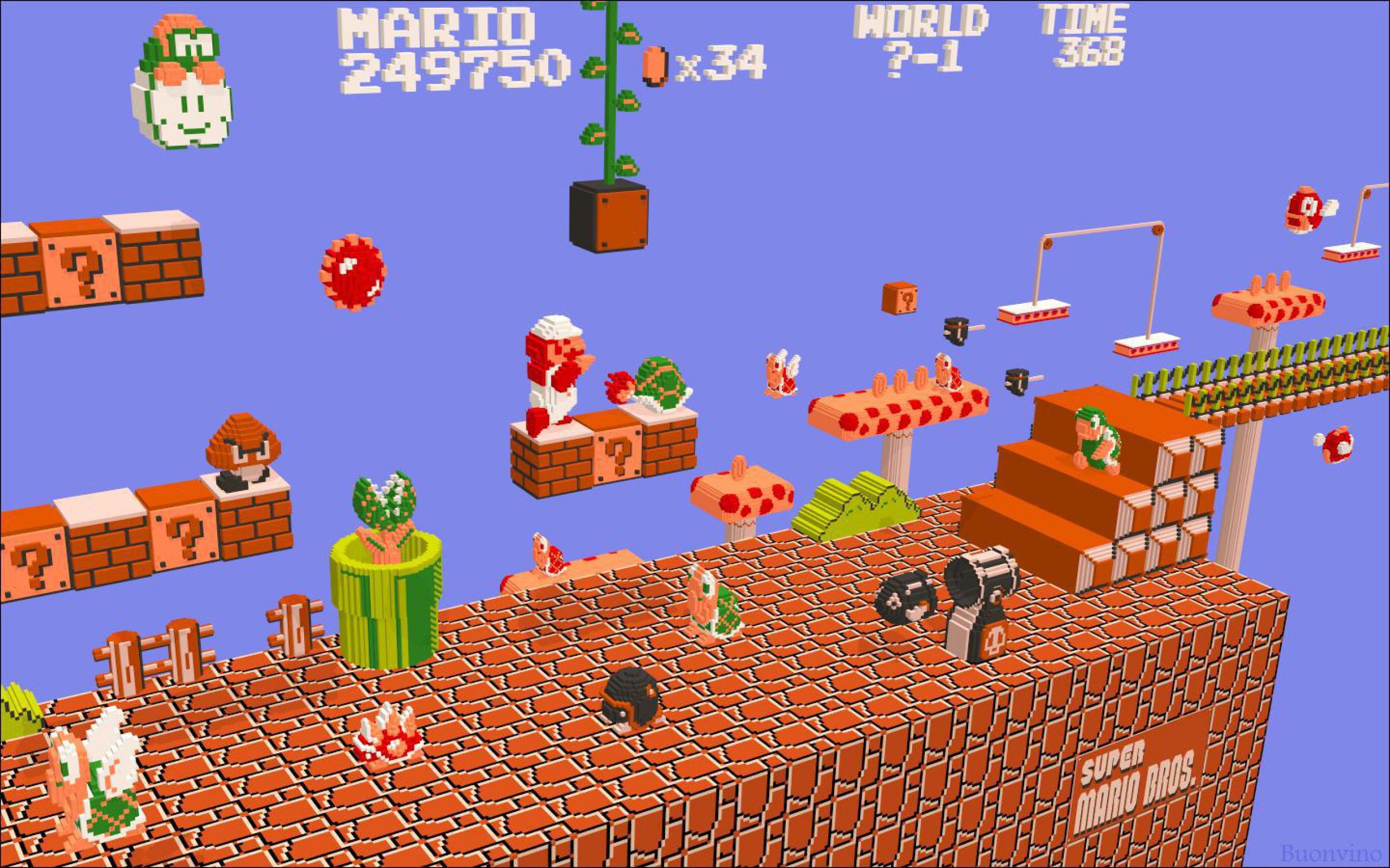 the original super mario brothers game in hd