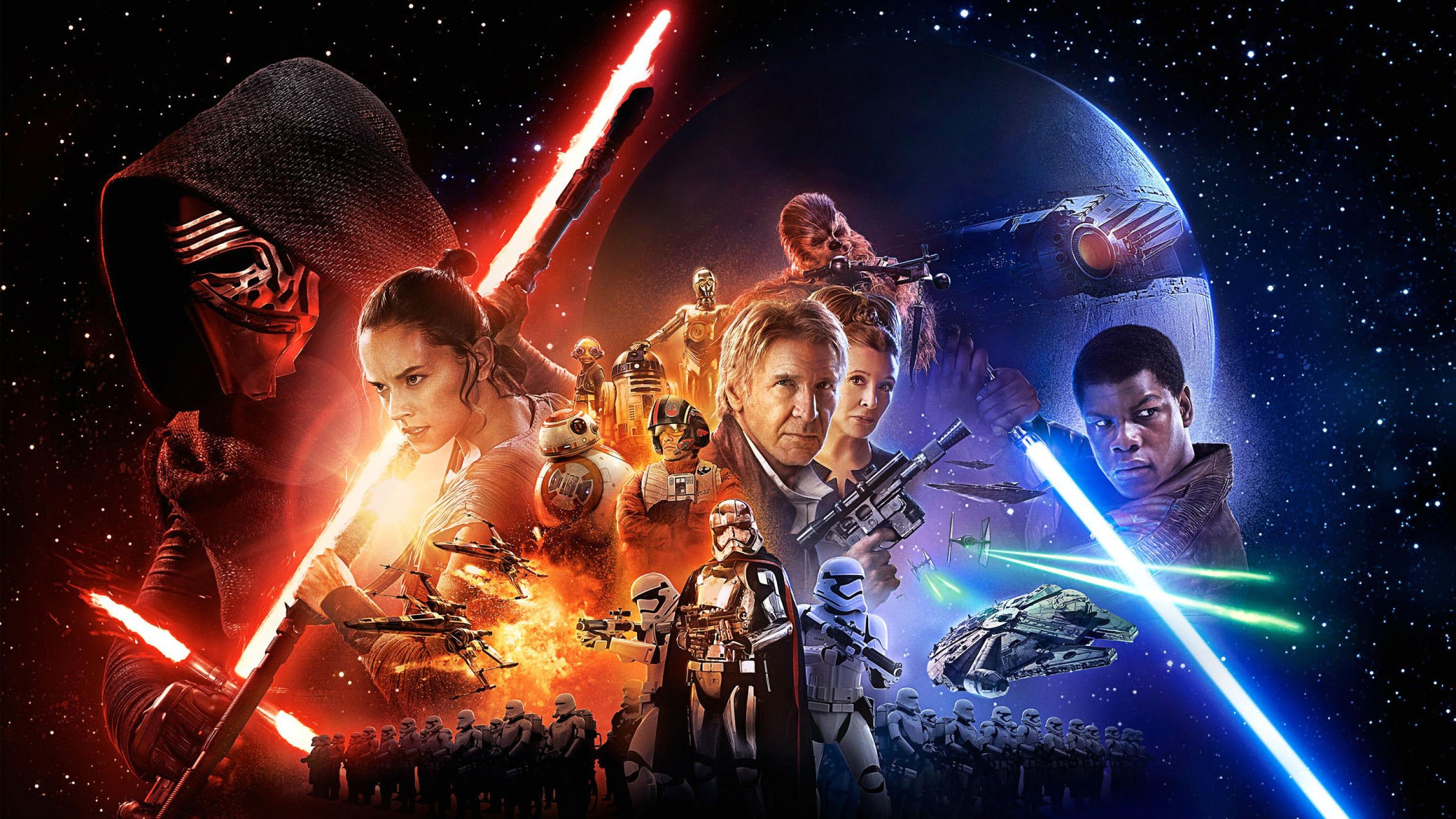 star, Wars, Force, Awakens, Sci fi, Futuristic, Disney, 1star wars force awakens, Action, Adventure Wallpaper
