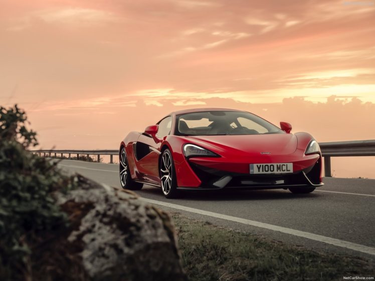 2016, 570s, Cars, Coupe, Mclaren, Supercars, Red HD Wallpaper Desktop Background