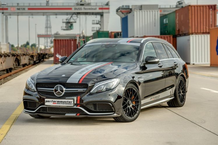 mercedes, Amg, C63 s, Estate, Wagon, Performmaster, Cars, Modified HD Wallpaper Desktop Background