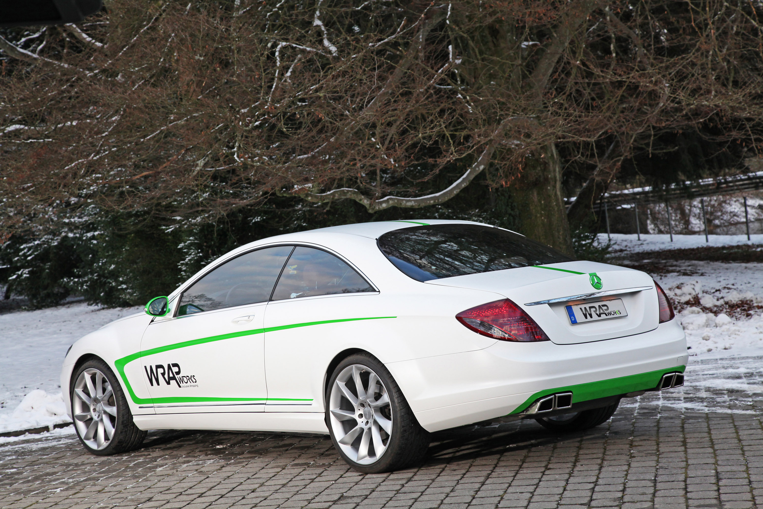 2013, Wrap, Works, Mercedes, Benz, Cl 500, Tuning Wallpaper