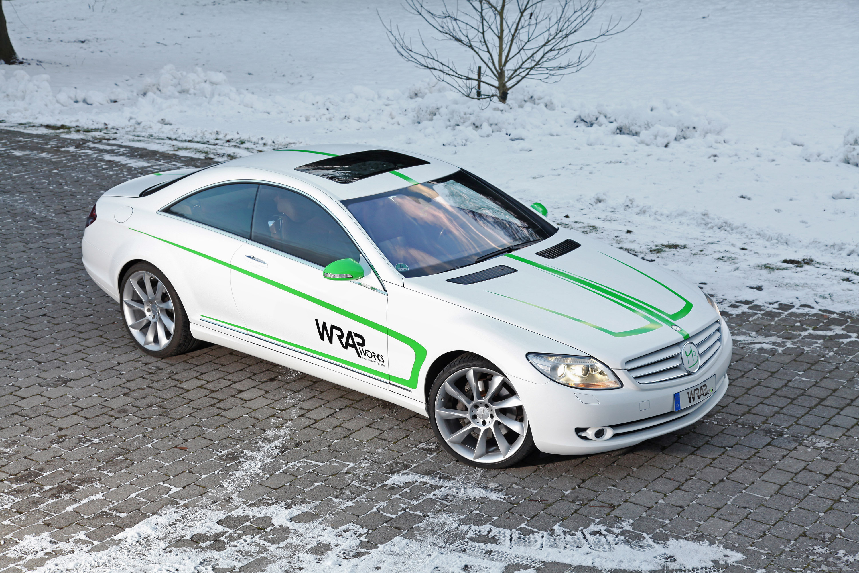 2013, Wrap, Works, Mercedes, Benz, Cl 500, Tuning Wallpaper
