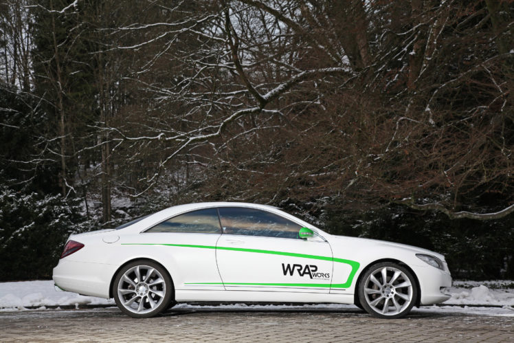 2013, Wrap, Works, Mercedes, Benz, Cl 500, Tuning HD Wallpaper Desktop Background