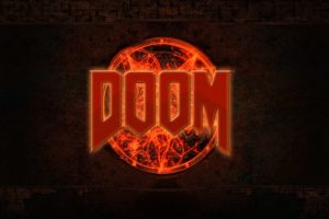 doom, 4, Sci fi, Fps, Shooter, Action, Fighting, Dark, Sci fi, Futuristic, Poster