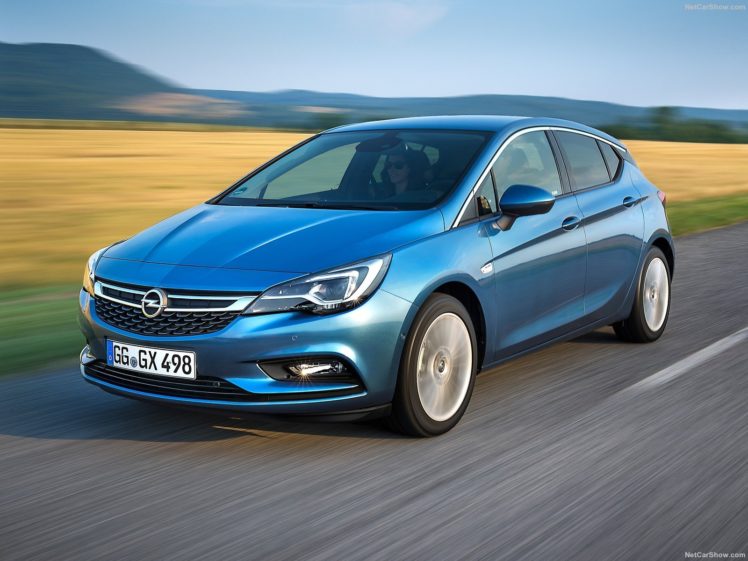 2016, Astra, Cars, Opel, Blue HD Wallpaper Desktop Background