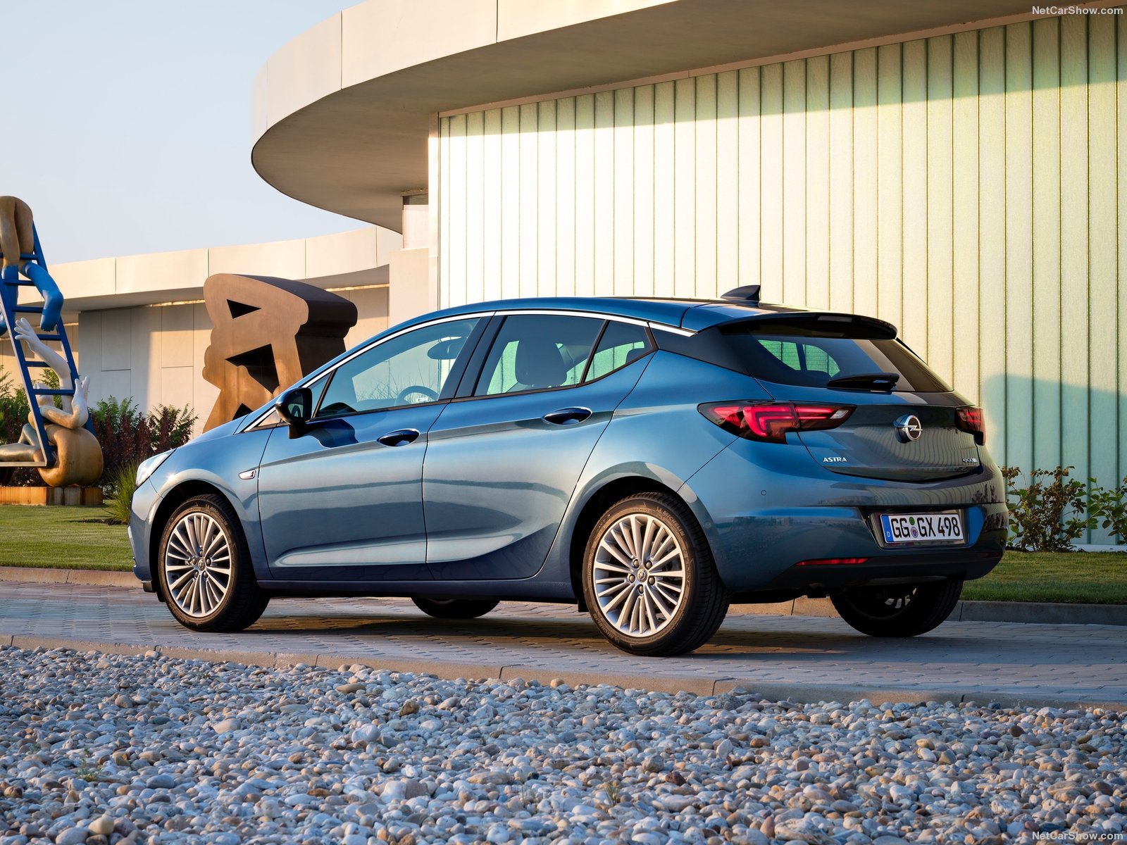 2016, Astra, Cars, Opel, Blue Wallpaper
