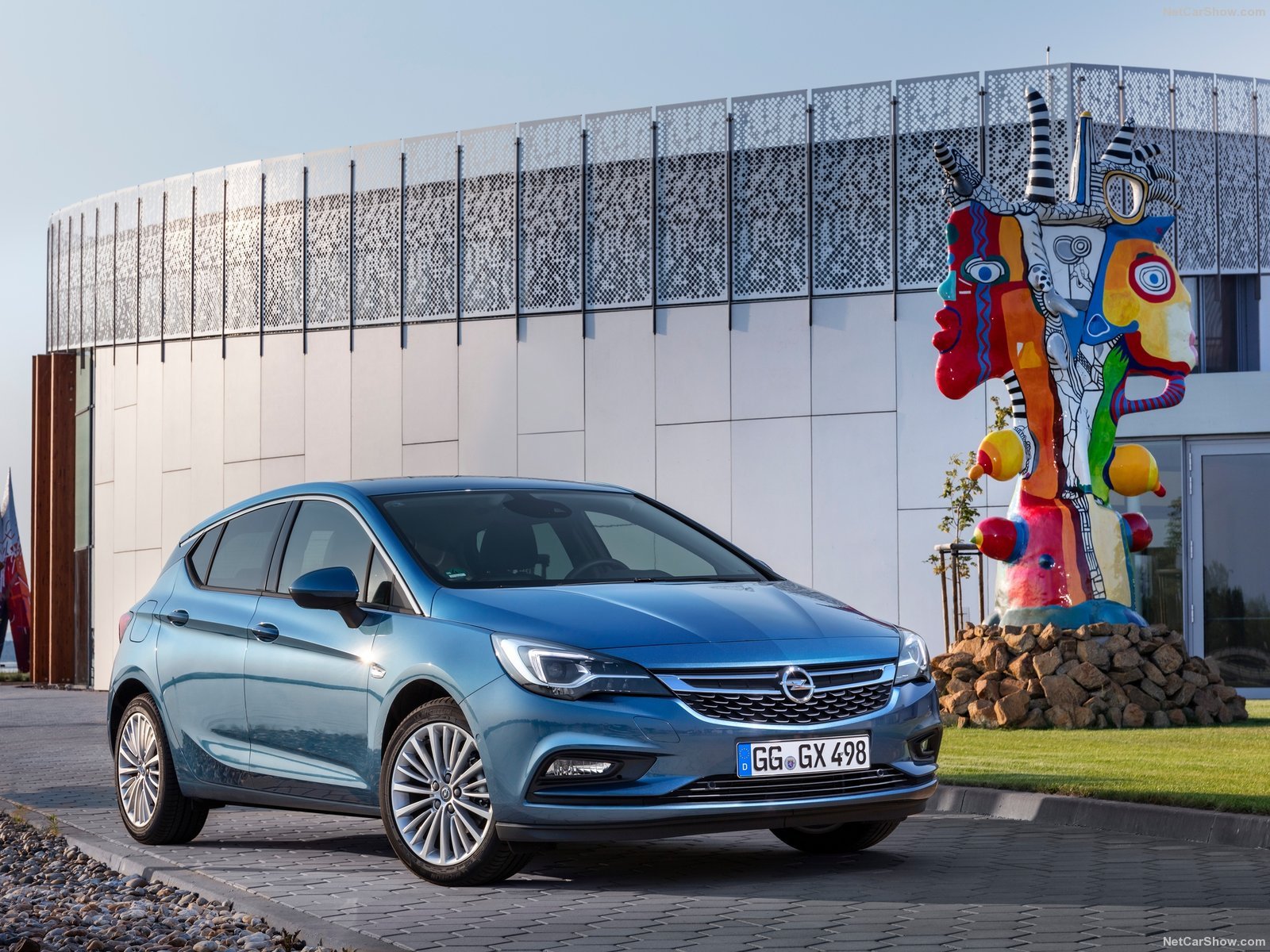 2016, Astra, Cars, Opel, Blue Wallpaper