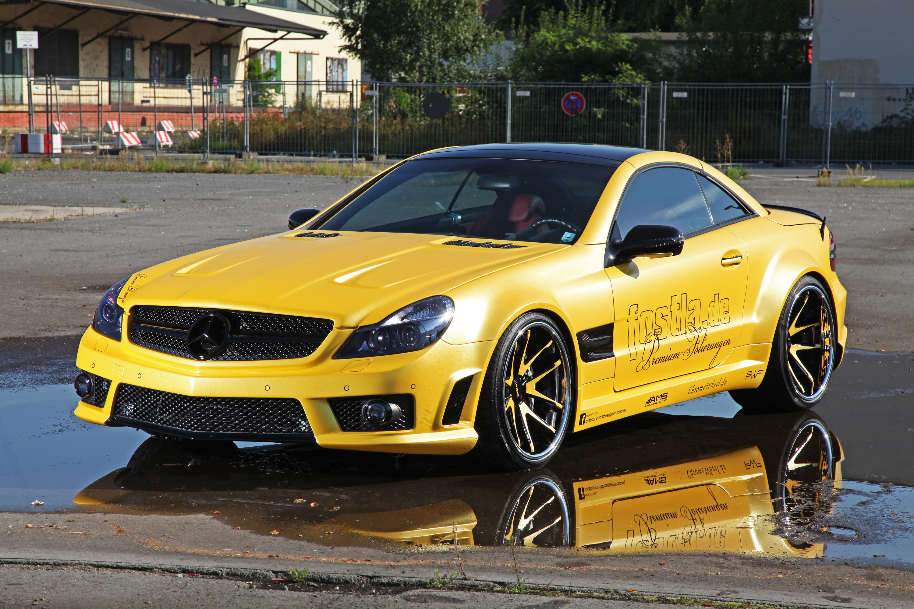 2012, Fostla, Mercedes, Benz, Sl 55, Amg, Tuning, Supercar, Supercars Wallpaper