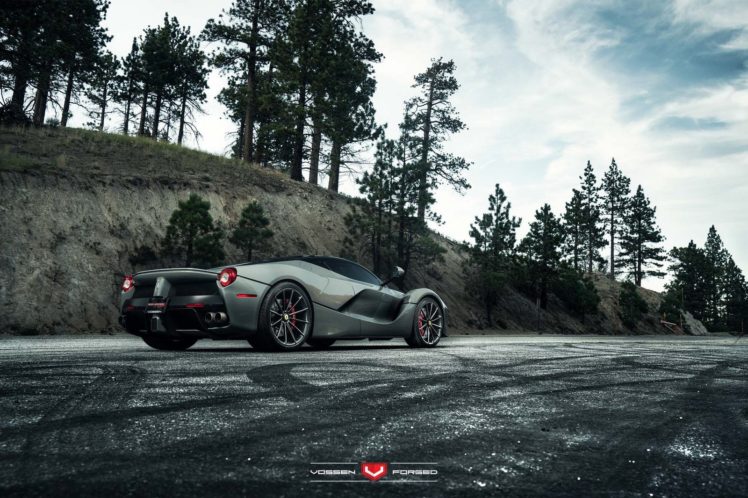 ferrari, Laferrari, Vossen, Wheels, Cars, Supercars HD Wallpaper Desktop Background