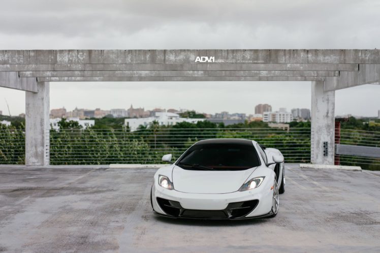 adv1, Wheels, Mclaren, Mp4, 12c, White, Forged, Cars, Supercars HD Wallpaper Desktop Background