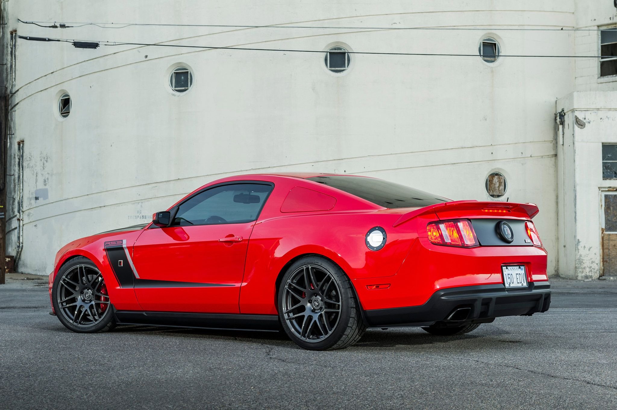 red, Roush, Rs3, Ford, Mustang, Cars Wallpapers HD