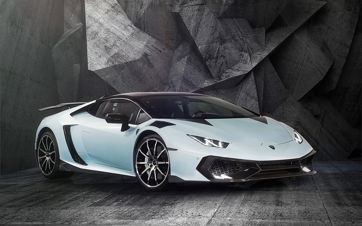 2015, Mansory, Lamborghini, Huracan, Torofeo, Cars, Blue Wallpaper