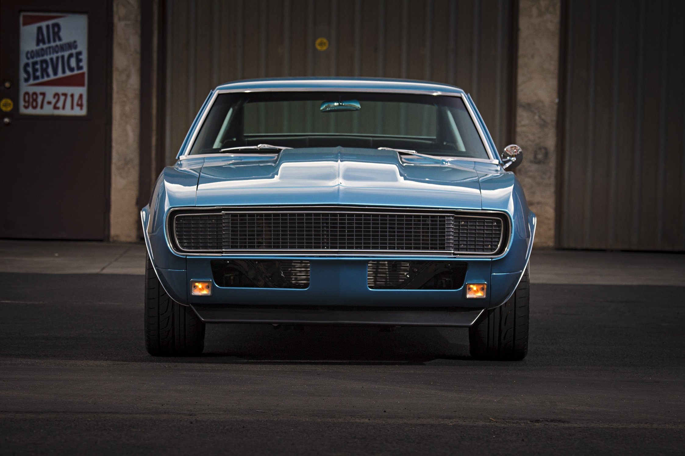 1967, Chevy, Chevrolet, Camaro, Cars, Coupe, Blue Wallpaper