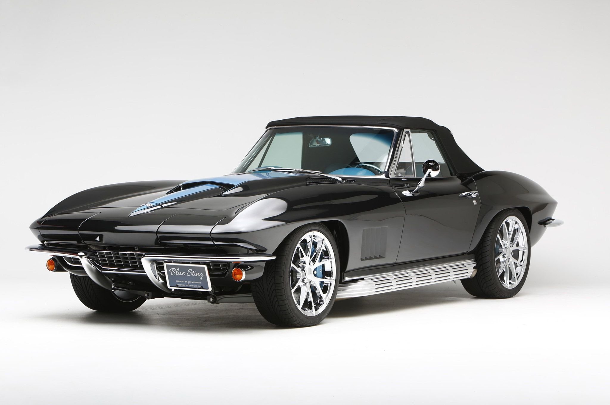 1967, Chevrolet, Corvette, Chevy, Stingray, Blac, Convertible,  c2 Wallpaper