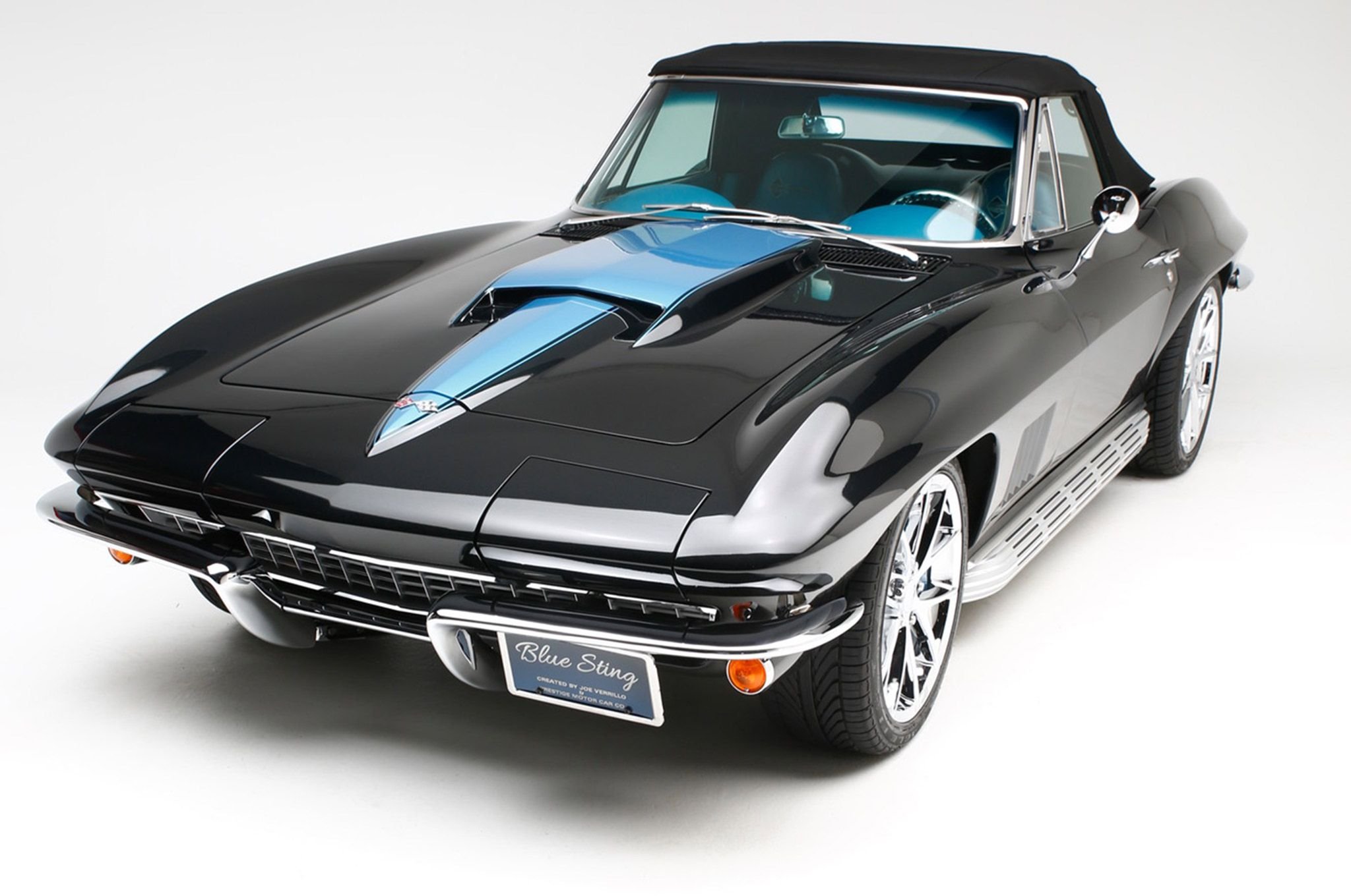1967, Chevrolet, Corvette, Chevy, Stingray, Blac, Convertible,  c2 Wallpaper