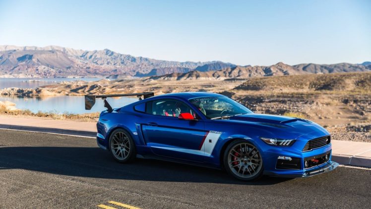 ford, Mustang, Cars, Coupe, Blue, Trakpak, Roush HD Wallpaper Desktop Background