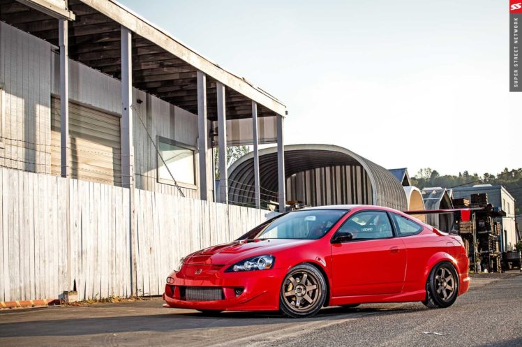 mugen, 2003, Acura, Rsx, Type s, Cars, Coupe, Red, Modified HD Wallpaper Desktop Background