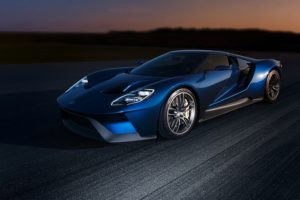 ford gt, Concept, Cars, Blue, 2015