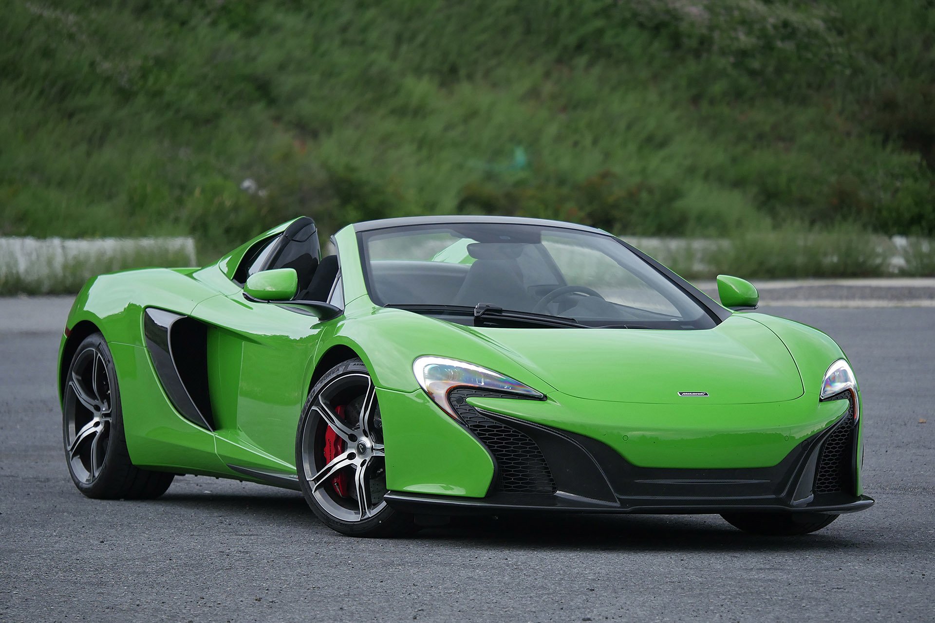 2016, Mclaren, 650s, Spider, Cars, Green Wallpaper