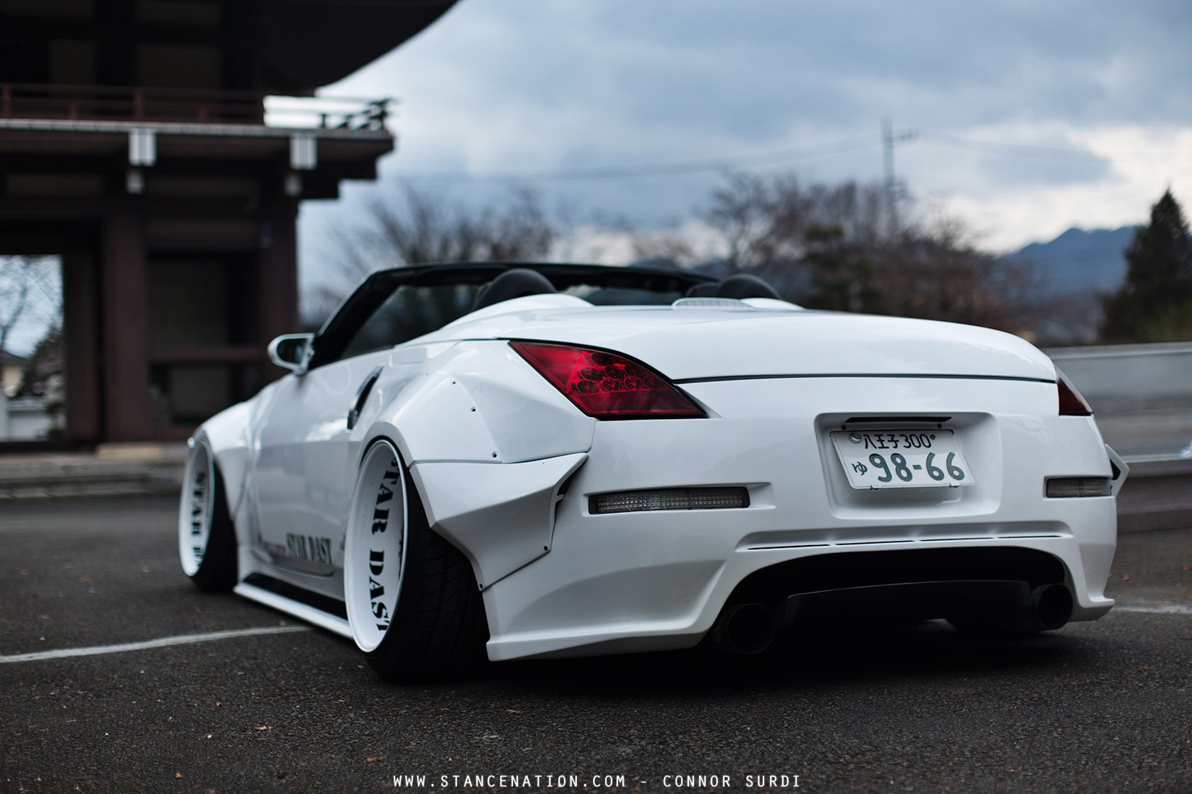 nissan, Fairlady z, Convertible, Modified, White Wallpaper