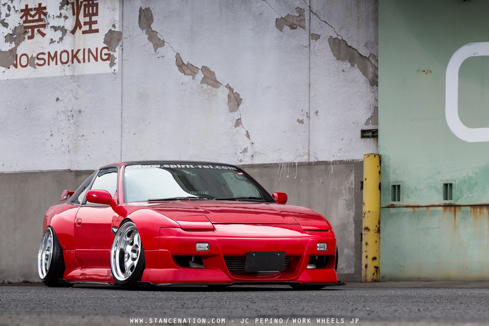 nissan, 180sx, Modified, Red, Cars, Coupe Wallpapers HD / Desktop and