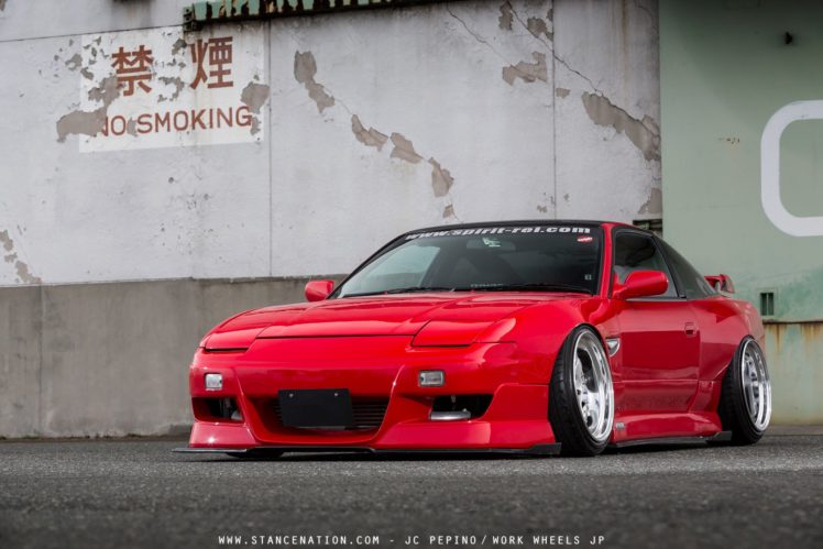 nissan, 180sx, Modified, Red, Cars, Coupe HD Wallpaper Desktop Background