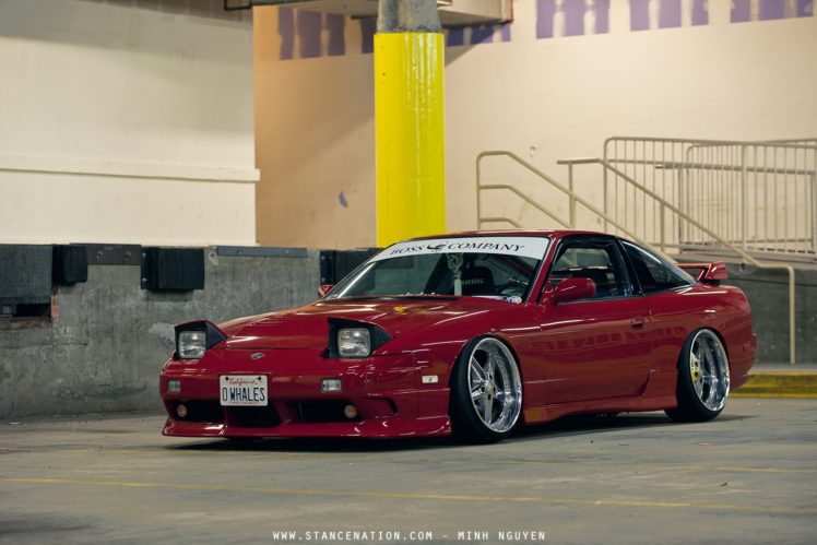 nissan, S13, Modified, Red, Cars, Coupe HD Wallpaper Desktop Background
