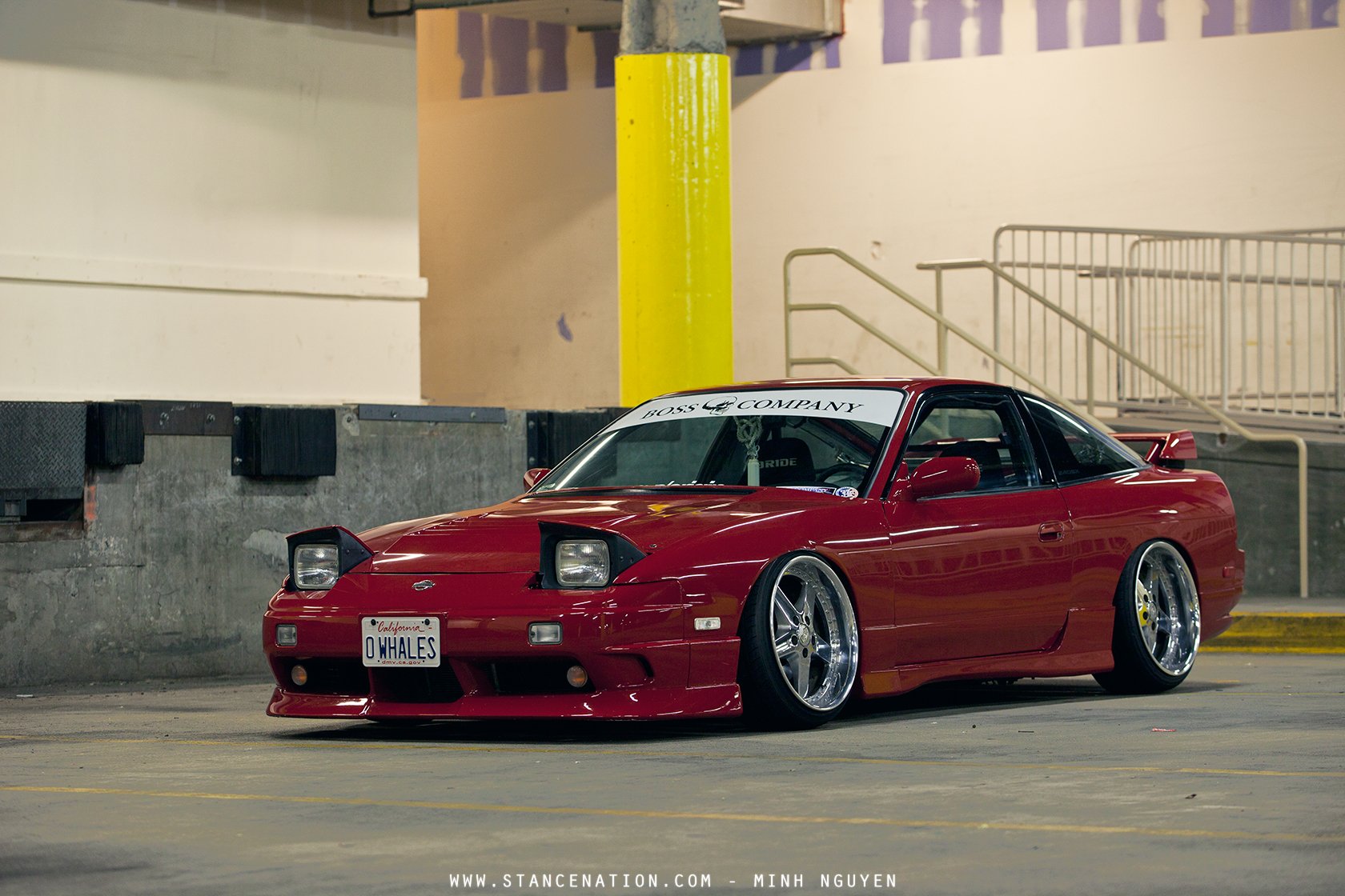 nissan, S13, Modified, Red, Cars, Coupe Wallpaper