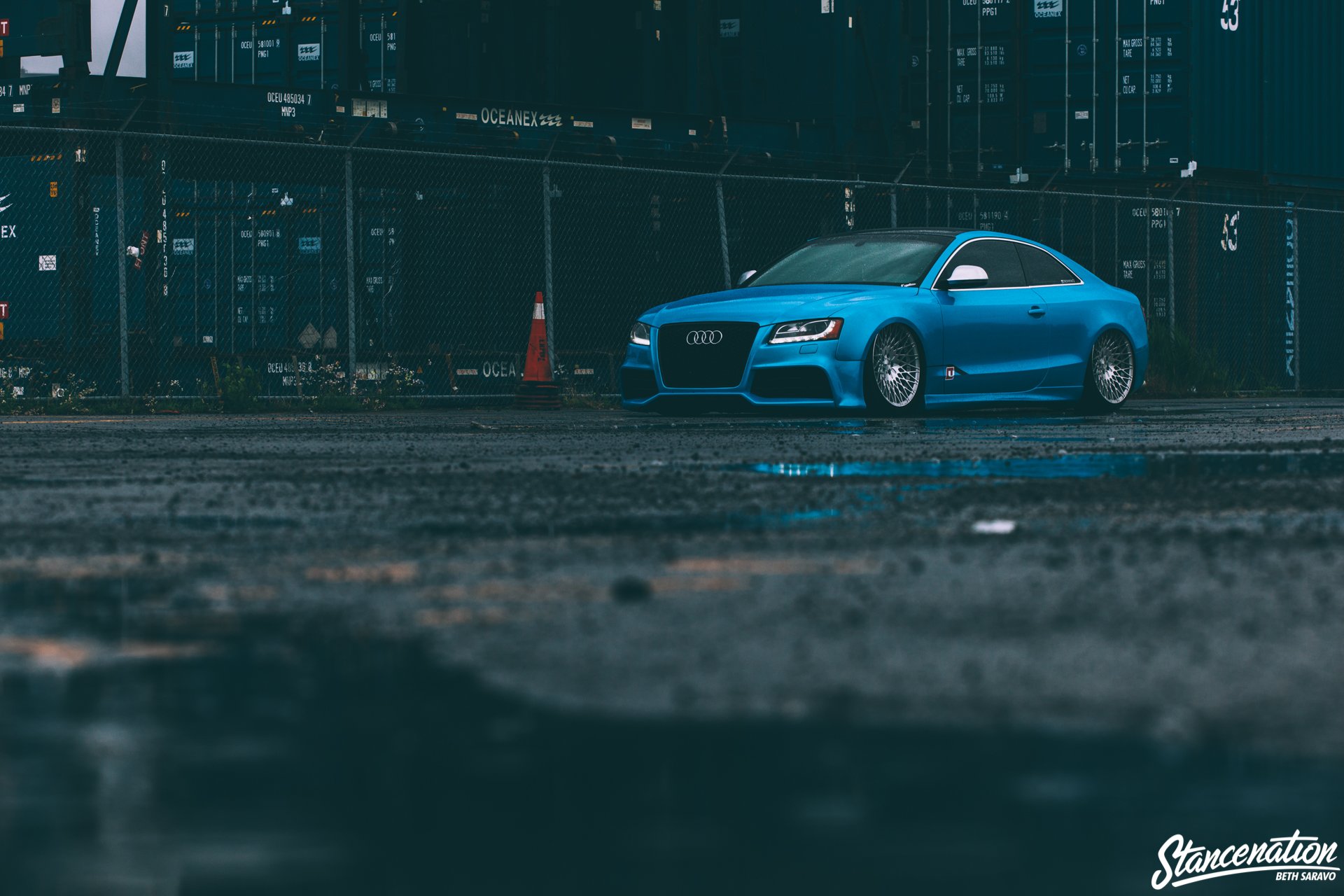 audi s5, Reiger, Blue, Modified, Cars, Coupe Wallpaper