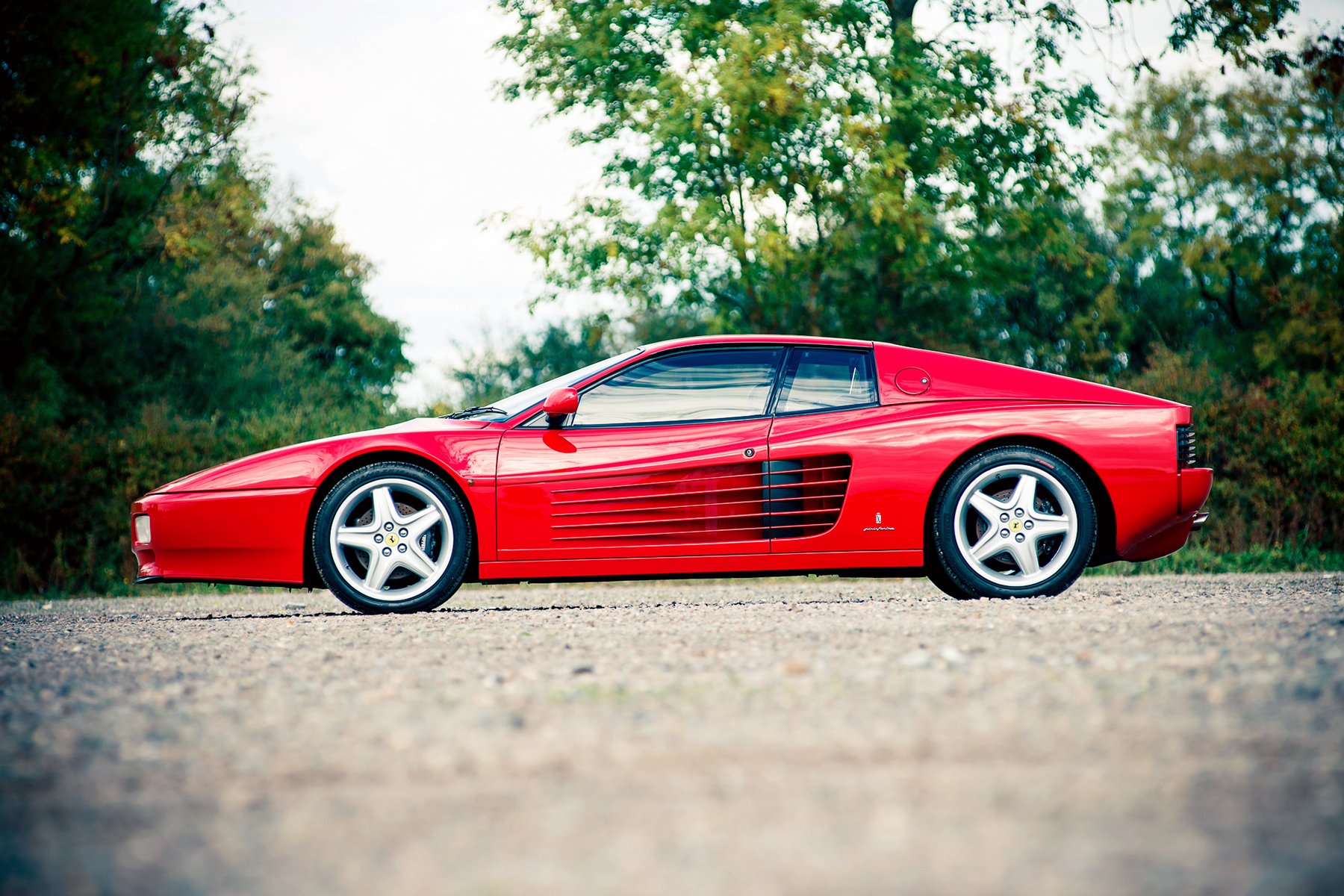 ferrari, 512 tr, Uk spec, Coupe, Cars, Supercars, Red, 1992 Wallpaper